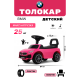 Детский толокар BMW Z004ZZ-B розовый