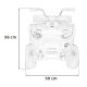 Детский электромобиль квадроцикл X-Robust (красный, 24V, 4WD, пульт, EVA) - XMX651-24V-4WD-RED