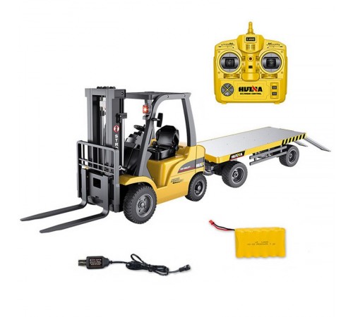Радиоуправляемый погрузчик с прицепом HUI NA TOYS 2.4G 8CH 1:10 RTR - HN1576 Радиоуправляемый погрузчик с прицепом HUI NA TOYS 2.4G 8CH 1:10 RTR - HN1576