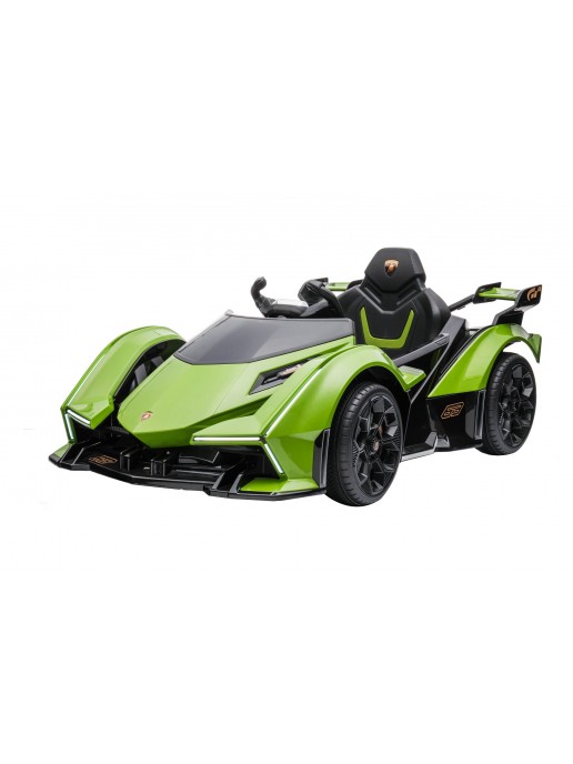 Детский электромобиль Lamborghini V12 Vision Gran Turismo 4WD 12V - HL528-LUX-GREEN