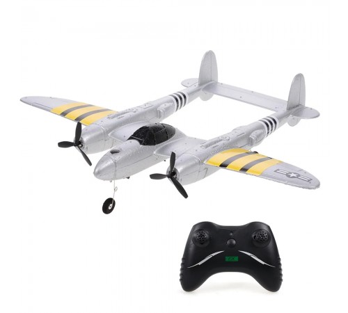 Радиоуправляемый самолет для начинающих P38 Fighter 2.4G - FX816 Радиоуправляемый самолет для начинающих P38 Fighter 2.4G - FX816