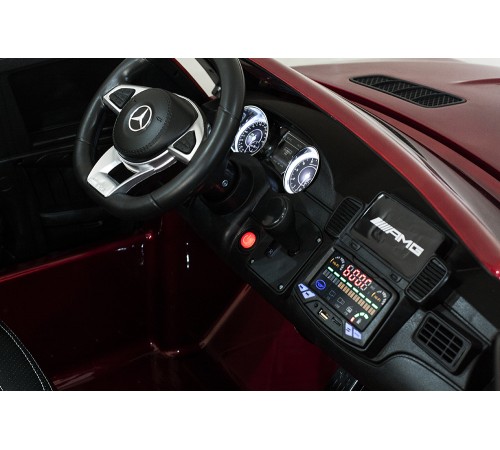 Детский электромобиль Mercedes Benz GLS63 LUXURY 4x4 12V 2.4G - Red - HL228-LUX-R