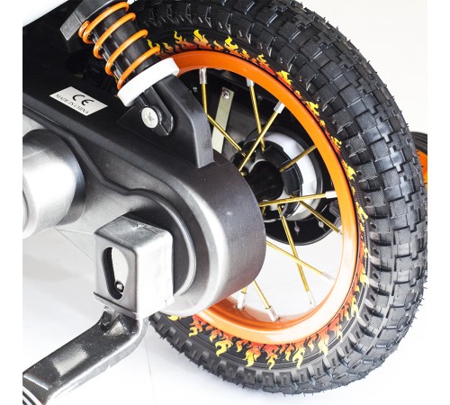 Детский кроссовый электромотоцикл Qike TD Orange 6V - QK-3058-ORANGE Детский кроссовый электромотоцикл Qike TD Orange 6V - QK-3058-ORANGE
