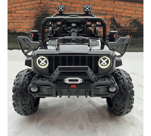 Детский электромобиль джип HL с полным приводом (черный, EVA, 12V) - HL598-4WD-BLACK Детский электромобиль джип HL с полным приводом (черный, EVA, 12V) - HL598-4WD-BLACK