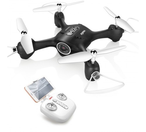 Радиоуправляемый квадрокоптер SYMA X23W BLACK с Wi-Fi FPV камерой - SYMA-X23W-BLACK Радиоуправляемый квадрокоптер SYMA X23W BLACK с Wi-Fi FPV камерой - SYMA-X23W-BLACK