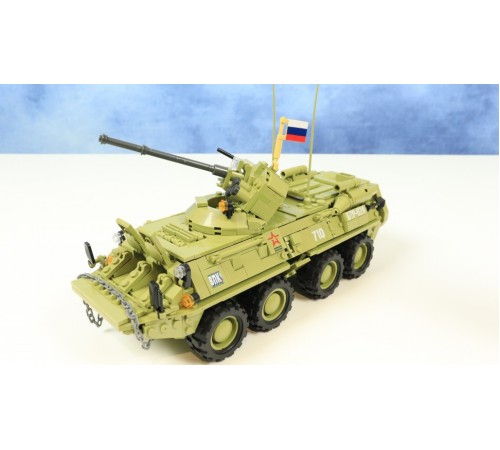 Конструктор Армия России - Российский бронетранспортёр БТР-82А - АР-01028 Конструктор Армия России - Российский бронетранспортёр БТР-82А - АР-01028