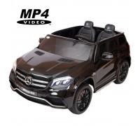 Детский электромобиль Mercedes Benz GLS63 LUXURY 4WD 12V MP4 - Black - HL228-LUX-MP4
