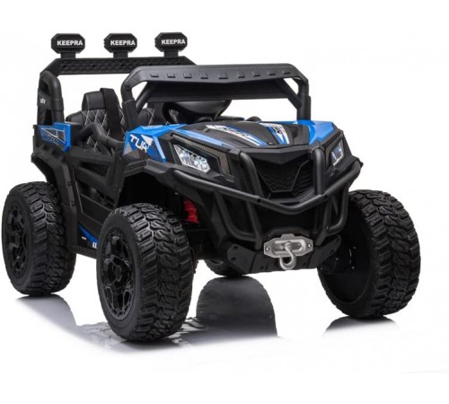 Детский электромобиль Багги (полный привод, EVA, 12V) - HC-301-4WD-BLUE