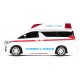 Радиоуправляемая машина Toyota Alphard Скорая помощь (с мигалками) 1:24 - MX25003