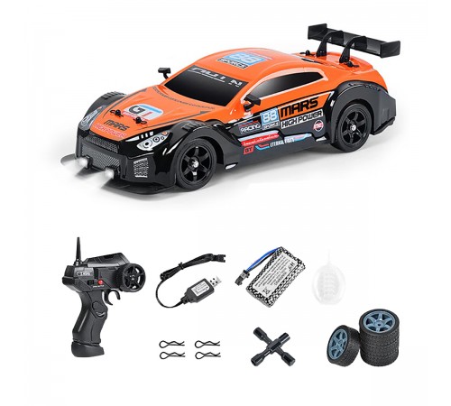 Радиоуправляемая машина для дрифта HB Nissan GTR (4WD, свет, пар, акб, 1:16) - SC16A06-1 Радиоуправляемая машина для дрифта HB Nissan GTR (4WD, свет, пар, акб, 1:16) - SC16A06-1