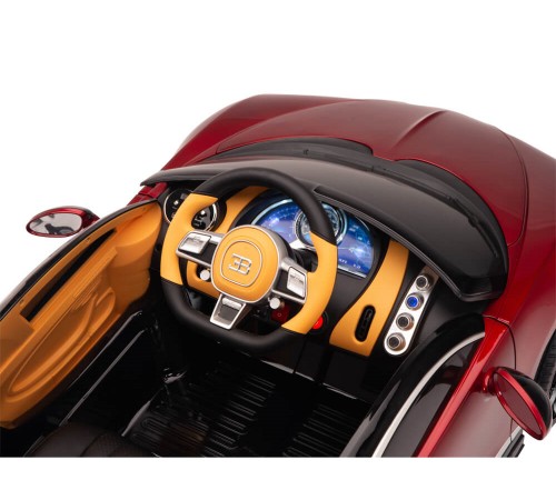 Детский электромобиль Bugatti Chiron 2.4G - RED - HL318 Детский электромобиль Bugatti Chiron 2.4G - RED - HL318