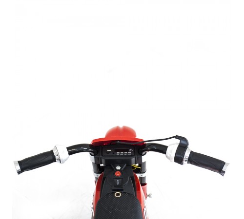 Детский кроссовый электромотоцикл Qike TD Red 6V - QK-3058-RED Детский кроссовый электромотоцикл Qike TD Red 6V - QK-3058-RED
