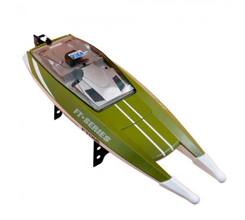 Радиоуправляемый катер Feilun FT016 Racing Boat Green RTR 2.4G - FT016 Радиоуправляемый катер Feilun FT016 Racing Boat Green RTR 2.4G - FT016