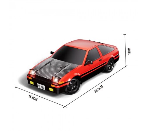 Радиоуправляемая машина для дрифта Toyota AE86 (35 см, 30 км/ч, акб, 1:12) - HB-R1202 Радиоуправляемая машина для дрифта Toyota AE86 (35 см, 30 км/ч, акб, 1:12) - HB-R1202