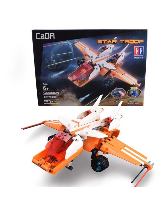 Конструктор Cada Звездный истребитель, 287 деталей - C54006W