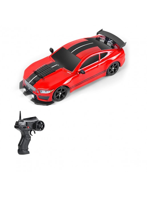 Радиоуправляемая машина для дрифта HB Ford Mustang (4WD, свет, пар, акб, 1:16) - SC16A01-1