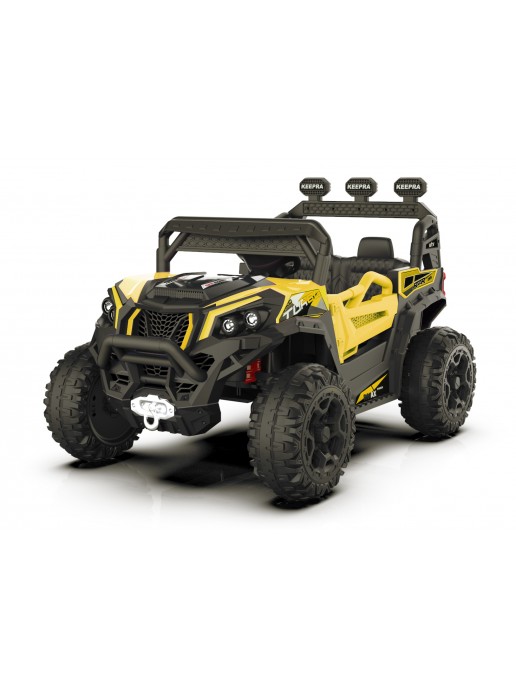 Детский электромобиль Багги (полный привод, EVA, 12V) - HC-301B-4WD-YELLOW
