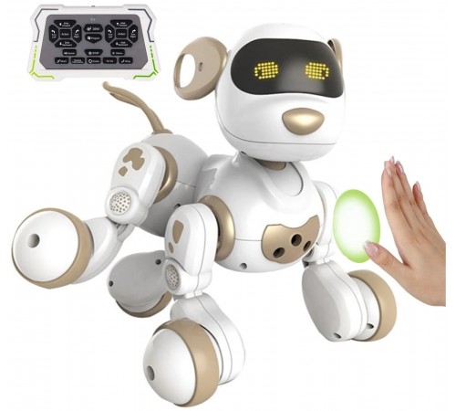 Радиоуправляемая собака-робот Smart Robot Gold Dog ''Dexterity'' - AW-18011-GOLD