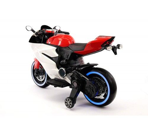 Детский электромотоцикл Ducati 12V - FT-1628-RED-WHITE Детский электромотоцикл Ducati 12V - FT-1628-RED-WHITE