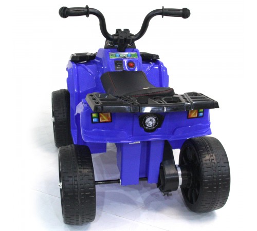 Детский квадроцикл R1 на резиновых колесах 6V - 3201-BLUE Детский квадроцикл R1 на резиновых колесах 6V - 3201-BLUE