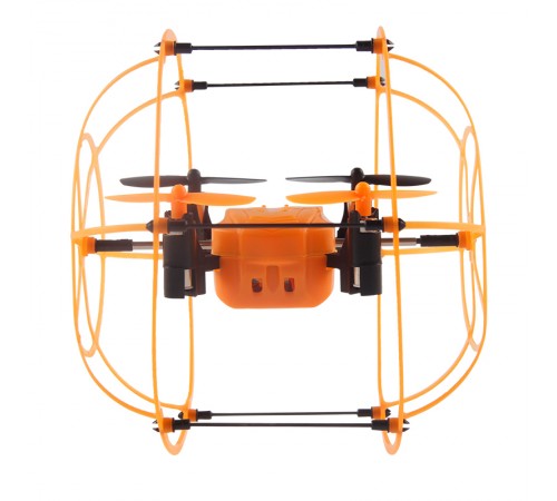 Радиоуправляемый квадрокоптер с защитной сеткой Orange SkyWalker - HM1336 Радиоуправляемый квадрокоптер с защитной сеткой Orange SkyWalker - HM1336