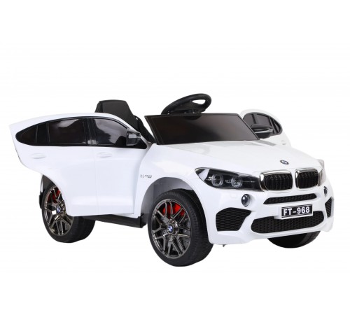 Электромобиль BMW X6M 12V (полный привод, EVA) - FT-968-WHITE