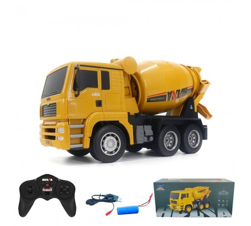 Радиоуправляемая бетономешалка HUI NA TOYS масштаб 1:18 2.4G - HN1338