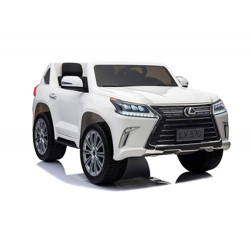 Детский электромобиль Lexus LX570 4WD MP4 - DK-LX570-WHITE-MP4