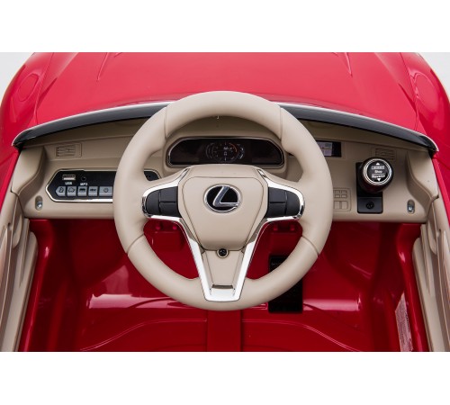 Детский электромобиль Lexus LC500 12V - JE1618-RED-PAINT