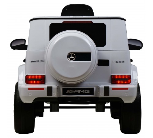 Электромобиль Mercedes-Benz G63 AMG 12V с высокой дверью - BBH-0002H-WHITE Электромобиль Mercedes-Benz G63 AMG 12V с высокой дверью - BBH-0002H-WHITE