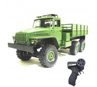 Радиоуправляемый внедорожник WPL Советский военный грузовик Урал 4WD 1:16 2.4G - WPLB-36-7