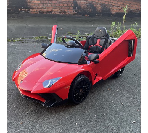 Детский электромобиль Lamborghini Aventador SV Roadster 2WD 12V - BDM0931-RED