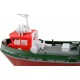 Радиоуправляемый буксир Tugboat зеленый 2.4G 1:72 - HL-3800-G