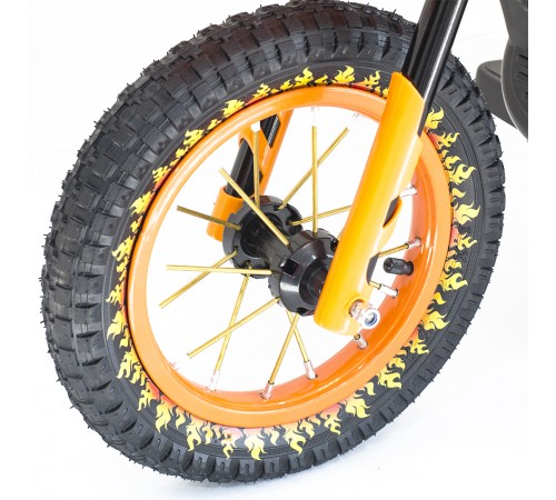 Детский кроссовый электромотоцикл Qike TD Orange 6V - QK-3058-ORANGE Детский кроссовый электромотоцикл Qike TD Orange 6V - QK-3058-ORANGE