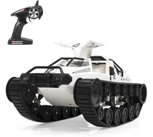 Радиоуправляемый гусеничный белый вездеход 1:12 2.4G - G2061-WHITE