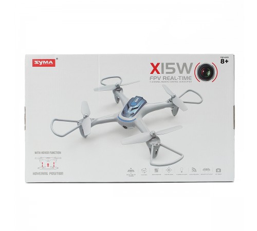 Радиоуправляемый квадрокоптер Syma X15W FPV Wifi Camera 2.4G - X15W Радиоуправляемый квадрокоптер Syma X15W FPV Wifi Camera 2.4G - X15W