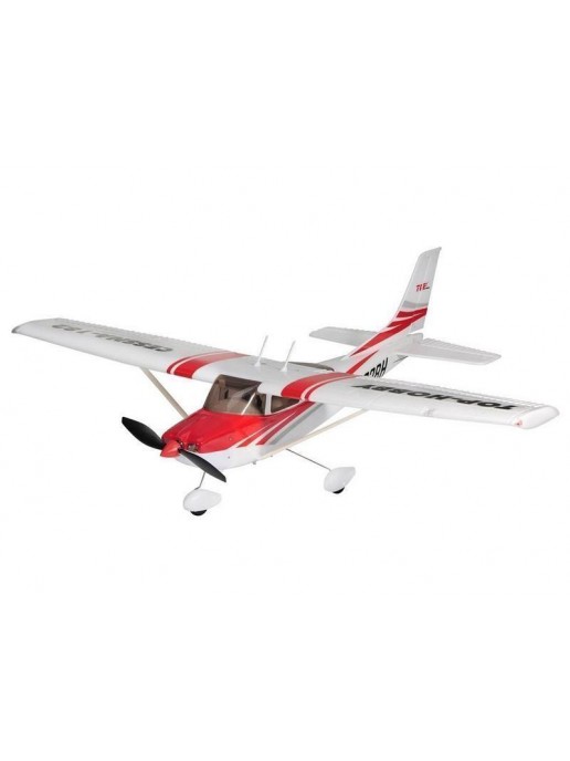 Радиоуправляемый самолет Top RC Cessna 182 400 class красный 965 мм RTF 2.4G - TOP003C