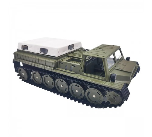 Радиоуправляемый гусеничный советский вездеход WPL ГАЗ-71 RTR масштаб 1:16 - WPLE-1 Радиоуправляемый гусеничный советский вездеход WPL ГАЗ-71 RTR масштаб 1:16 - WPLE-1
