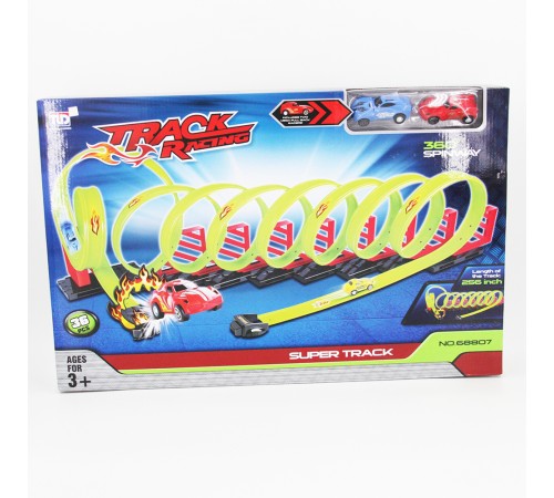 Детский пусковой трек Track Racing длина трека 650 см - 68807