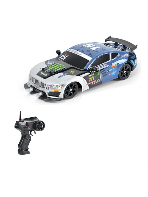 Радиоуправляемая машина для дрифта HB Ford Mustang (4WD, свет, пар, акб, 1:16) - SC16A05-1