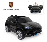 Детский электромобиль PORSCHE CAYENNE S 12V - JJ2128-BLACK-PAINT