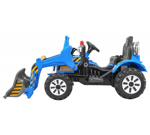 Детский электромобиль трактор на аккумуляторе 12V / синий - JS328A-BLUE Детский электромобиль трактор на аккумуляторе 12V / синий - JS328A-BLUE