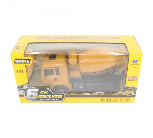 Радиоуправляемая бетономешалка HUI NA TOYS масштаб 1:18 2.4G - HN1333