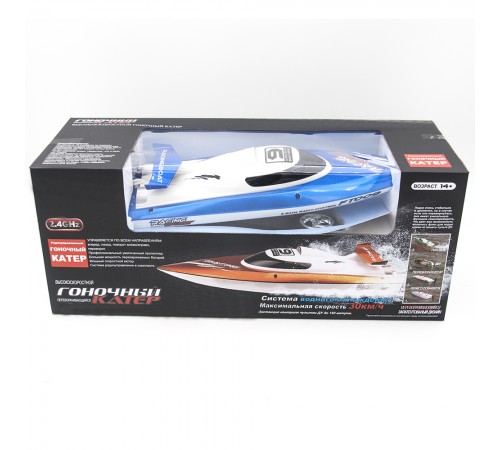 Радиоуправляемый катер Fei Lun High Speed Blue Boat 2.4GHz - FT009-B Радиоуправляемый катер Fei Lun High Speed Blue Boat 2.4GHz - FT009-B