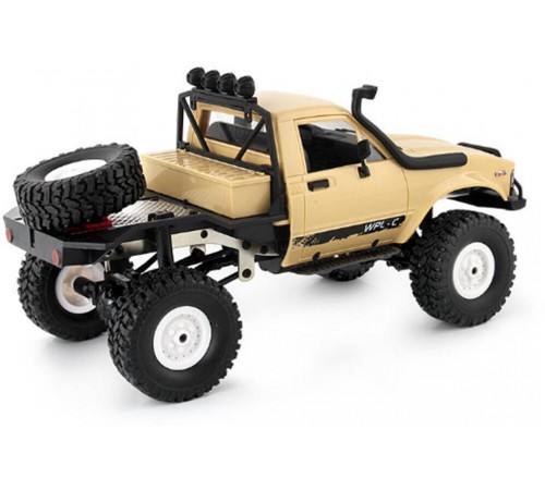 Радиоуправляемая машина WPL пикап Hilux (желтый) 4WD 2.4G 1:16 RTR - WPLC-14-YELLOW