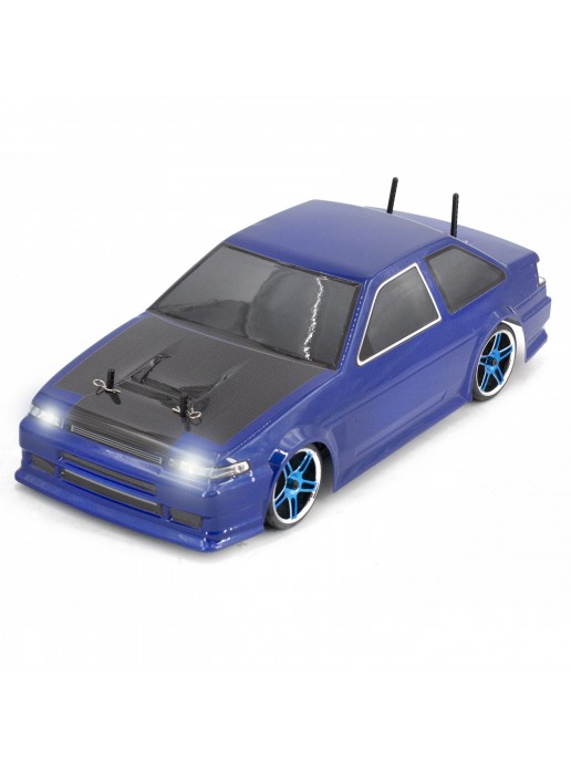 Радиоуправляемый автомобиль для дрифта HSP Flying Fish 1 LED фары 4WD 1:10 - 94123T-12352-BL