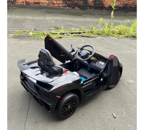 Детский электромобиль Lamborghini Aventador SV Roadster 2WD 12V - BDM0931-BLACK