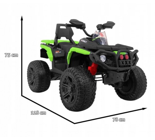 Детский квадроцикл Maverick ATV 12V 4WD - BBH-3588-4-GREEN Детский квадроцикл Maverick ATV 12V 4WD - BBH-3588-4-GREEN
