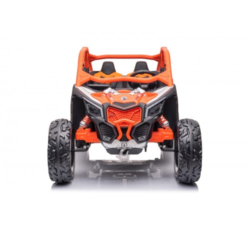 Детский электромобиль Багги Can-Am Maverick Turbo RR (24V, полный привод, оранжевый) - DK-CA001-ORANGE Детский электромобиль Багги Can-Am Maverick Turbo RR (24V, полный привод, оранжевый) - DK-CA001-ORANGE