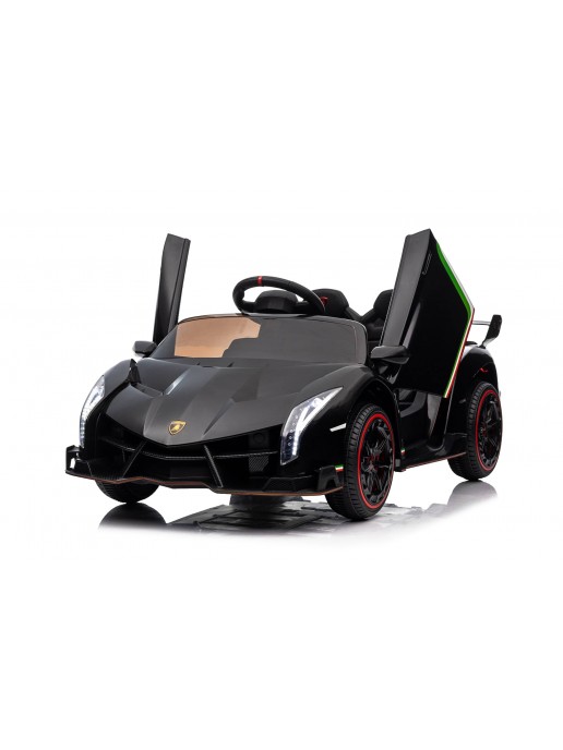 Детский электромобиль Lamborghini Veneno Mini 4WD 12V - XMX615B-BLACK-PAINT